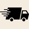 Raw Food Delivery truck Icon