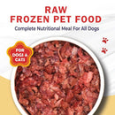 Premium Quality High-Protein Raw Dog Food - Frozen Chicken and Vegetables Mince - Natural & Grain-Free  10kg/20kg